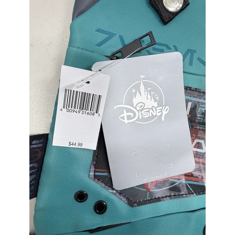 Disney Star Wars Cassian Andor Rebel Spy Sling Bag Teal Crossbody NWT
